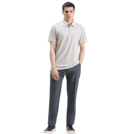 SMART FIT PREMIUM ZIP POLO SHIRT